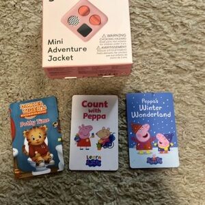 Yoto case and cards  Peppa Pig and Daniel Tiger Kids Puzzle Set